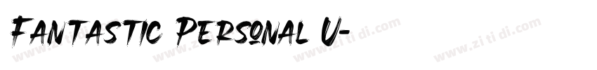 Fantastic Personal U字体转换